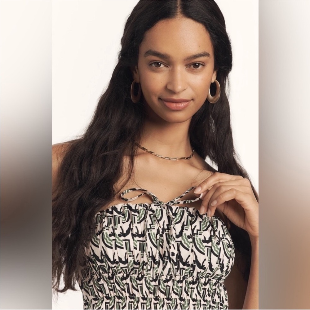 NWT! Anthropologie The Somerset Maxi Dress: Strapless Edition Sundress 🎤 Small - Picture 4 of 10